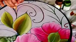 Bedsheet Painting For beginners #bedsheets #azmatpaintingdesign #paintingtutorial 