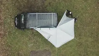 Our Brand new Penta Awning 270 in Grey setup explained
