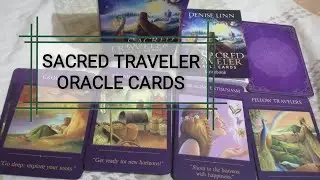 Sacred Traveler Oracle Cards (by Denise Linn) ~ Unboxing + Flip-through + First Impression