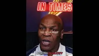 Mike Tyson on 100 of him vs 1 gorilla