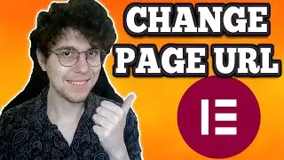How To Change Page URL In Elementor