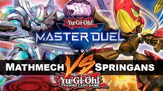 Master Duel S19: Mathmech Vs Springans | Circular na m&atilde;o... Calcinha no ch&atilde;o...