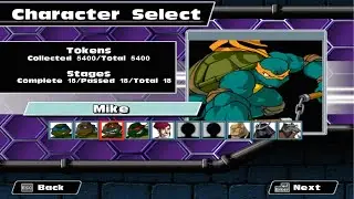 TMNT Mutant Melee Advantures Michelangelo  Full All Prize (1080p Game-2026)
