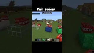 Minecraft TNT power #minecraft #trending