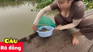 Cơm Chiều Tr&ecirc;n Thuyền C&acirc;u C&aacute; R&ocirc; Đồng Kho Bầu | Kh&oacute;i Bếp - Tv 249#