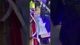 How does CYCJET UV High-resolution Inkjet Printer work with Packaging Roll Film Production Line
