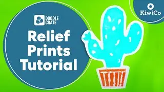 How to Make Relief Prints | Doodle Crate Project Instructions | KiwiCo