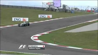 Kazuki Nakajima - Istanbul 2008
