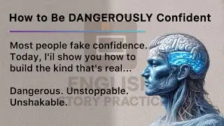 How to Be Confident Naturally | Intermediate English Story Podcast | Graded Reader #foryou #english 