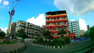 Amazing Dhaka Street Video | Hatirjheel To Badda Link Road | Developing Dhaka | Beautiful Bangladesh