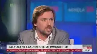 Tomasz Kaczmarek o ślubie, samochodzie i PO (Minęła dwudziesta TVP Info, 30.11.2013)
