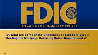 Mortgage Servicing Rules-Small Servicers: Challenges