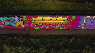 The UK's? Europes? or The World's Biggest Free Open Air ART Gallery -  4k Full Wall Pt3 - (12/01/22)