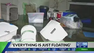Main water line break in Lexington floods surrounding homes and church