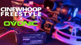 Cinewhoop Freestyle with Ovonic 4S 850mAh lipos!