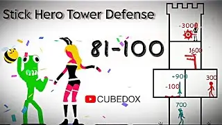 Stick Hero Tower Defense Level 81-100 | stick hero | stick hero tower defense | stick hero game