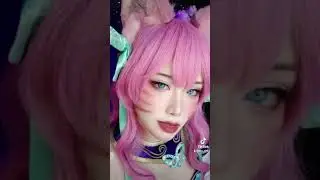 Ahri Spirit Blossom skin cosplay