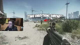 Shroud Runs into ECSTATIC FAN in Escape From Tarkov!