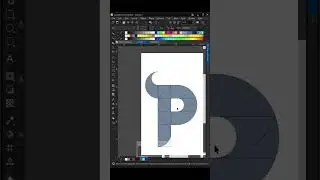 Tutorial CorelDraw - Gradient Letter P Logo Design in Coreldraw
