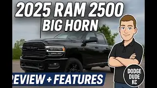 Обзор Ram 2500 Big Horn 2025 года | Обзор дизельного двигателя Cummins, технологий и обновлений