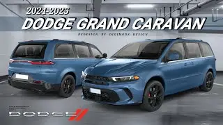 ALL NEW DODGE GRAND CARAVAN 2024-2025? REDESIGN | Digimods DESIGN |