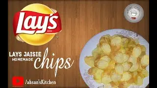 HOMEMADE LAY'S CLASSIC CHIPS | FOOD HUNTER | VERY CRISPY AND LIGHT