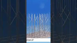How to Set up ringlock scaffolding system: Animation Tutorial#ringlockscaffolding #systemscaffolding