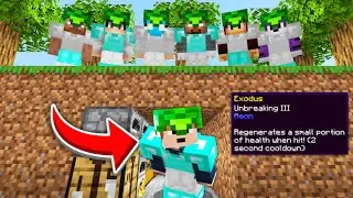 Minecraft Manhunt, But you can craft Exodus...