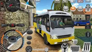 New Hyundai County Games 2026 - Real Village Transport Game 3D: Minibus Simulator - Android Gameplay