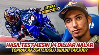 TOPRAK RAZGATLIOGLU TERKEJUT‼️HASIL TEST VALENCIA JAJAL MESIN GANAS YZR-M1 V4 BARU DILUAR DUGAAN❓