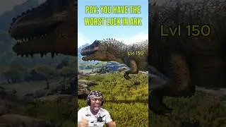 The Worst Luck In ARK #arksurvivalascended #arksurvivalevolved #funnymoments #gaming #ark