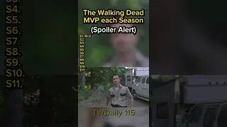 The Walking Dead MVP each Season  #thewalkingdead #rickgrimes #twd #movie