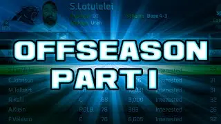 Madden 15 Panthers Connected Franchise - Season 3 Offseason PART 1/2 - Free Agency