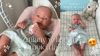 Zmiany w kąciku moich lalek | nowy przewijak || Antonio Juan