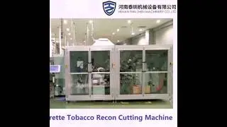 HNB(heat not burn )cigarette tobacco recon cutting machine/tobacco recon cutting machine#加热不燃烟丝薄片切丝机