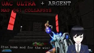 Doom 2 | UAC Ultra + Xaser's Argent,  map 06: Collapsys