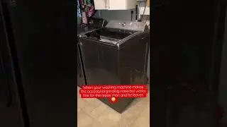 Washing Machine makes scary grinding noise! 🧺