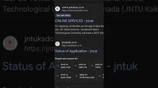 status of application #JNTUK#jntukupdate