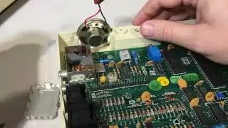 Acorn Electron - Composite Colour Mod and Audio Out