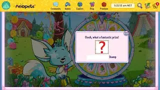 I Finally Won A Stamp! Neopets Daily Adventures 11/25!