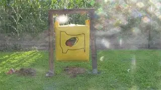 DIY archery target hanger