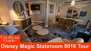 Disney Magic Stateroom Tour Category 1B - Concierge 2-Bedroom Suite with Verandah 8016
