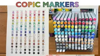 How to Organize and Swatch Individual Copic Markers