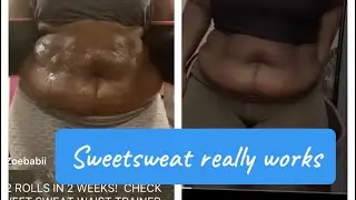 SWEET SWEAT WAIST TRIMMER NOT STOMACH TRIMMER! HOW TO PROPERLY PUT IT ON🏋🏾🏋🏾🏋🏾