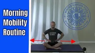 Yoga Warm Up | Morning Mobility Routine | Abs and Glutes | Winter Garden Yoga