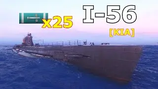 World of WarShips I-56 - 4 Kills 233K Damage