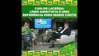Para M&aacute;rio Couto, Carlos Lacerda &eacute; uma grande refer&ecirc;ncia