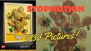 LEGO 31215 Sunflowers (Van Gogh) | Volledige Stopmotion Build met 2930 Foto’s 🌻