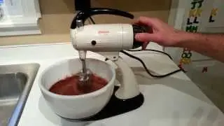 Vintage Electric Sunbeam Model 9 10 Speed Mixmaster Stand Mixer