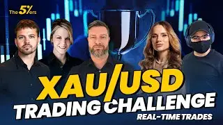 Real-Time Trades & XAU/USD Trading Challenge | The5ers Live Trading Room